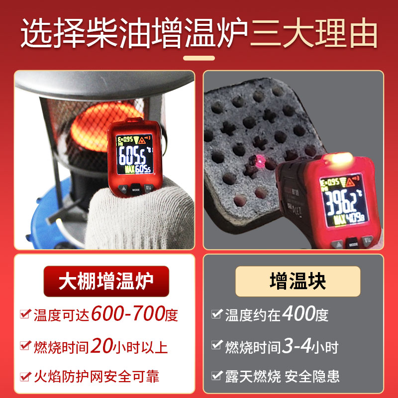 大棚柴油增温炉大棚增温块养殖育雏取暖器设备冬蔬菜W增温神器科