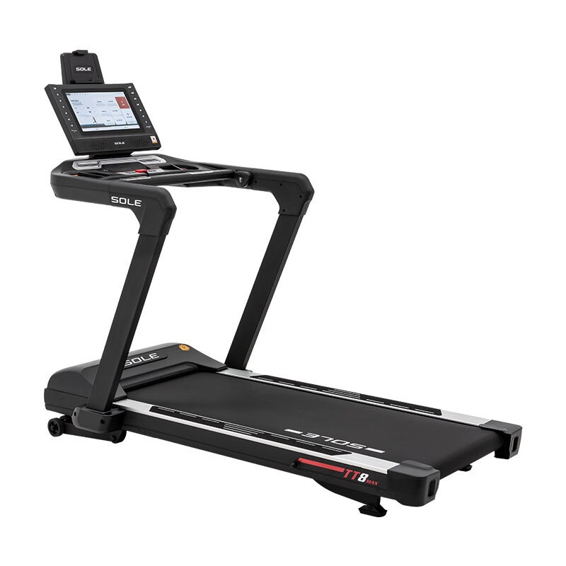 美国sole速尔TT8MAX商用智能触屏电动跑步机健身房跑步运动器械