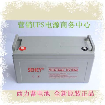 西力蓄电池12v120ah SEHEY蓄电池SH120-12 12V120AH 直流屏用