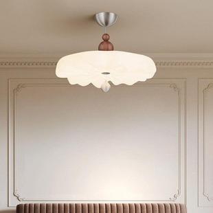 主卧灯具 护眼房间个性 中古风卧室吸顶灯法式 奶油风书房灯创意新款