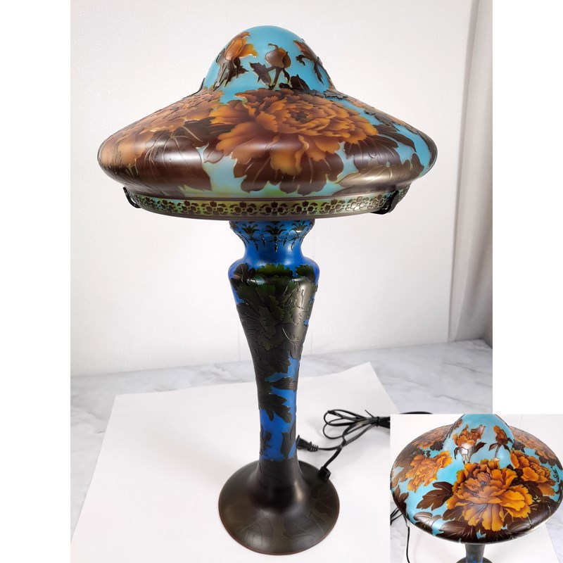 GALLE葛蕾欧式高端家居装饰品台灯收藏艺术摆件轻奢客厅卧室酒店