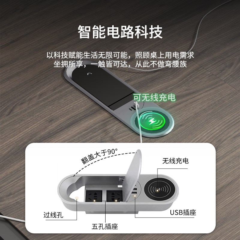 老板桌办公桌椅组合n轻奢高级感大班台简约现代董事长室总裁烤漆