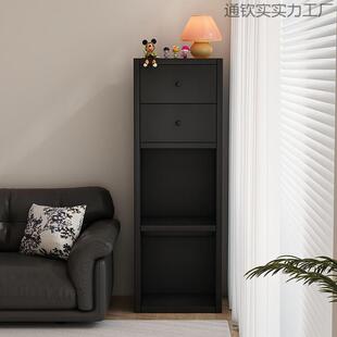 卡莱克组合书柜格子柜一体靠墙置物架简约收纳柜抽屉柜小柜子家具