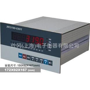 上海耀华XK3190 停止加减料控制显示器 C602称重控制仪表