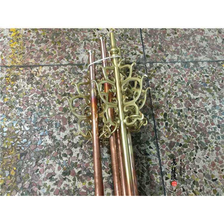 禅杖铜禅杖佛家用品铜器禅杖兵器锡杖1.8米