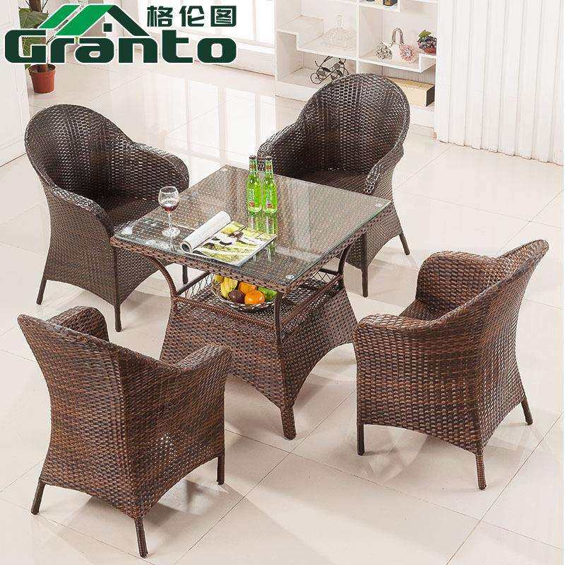 户外阳台藤编桌椅休闲客厅家具别墅庭院室外露台仿藤茶几藤椅组合,3C数码配件,USB灯,淘宝优惠券,粉丝福利购,淘宝优惠卷