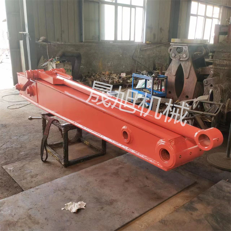 定制各种套臂200挖机套臂焊接2.5米 加宽河道清淤标准臂