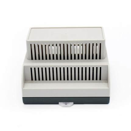 工控机壳体AK80009 ABS阻燃接线盒108*112*75MM仪表仪器塑料外壳