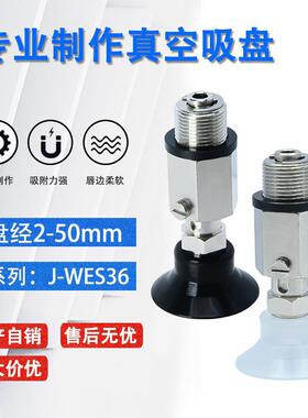 J-WES36-D2/3/4/6/8/10/15/20/25/30/40/50弹簧式直接安装型吸盘
