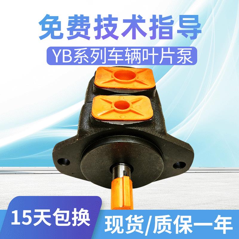 榆次大孚液压YB系列叶片泵 车辆叶片泵 单吸式铸铁高压液压泵
