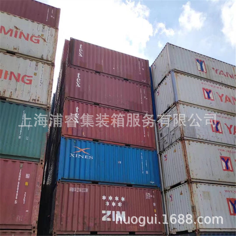 镇江南京6米海运集装箱价格,旧集装箱、集装箱仓库
