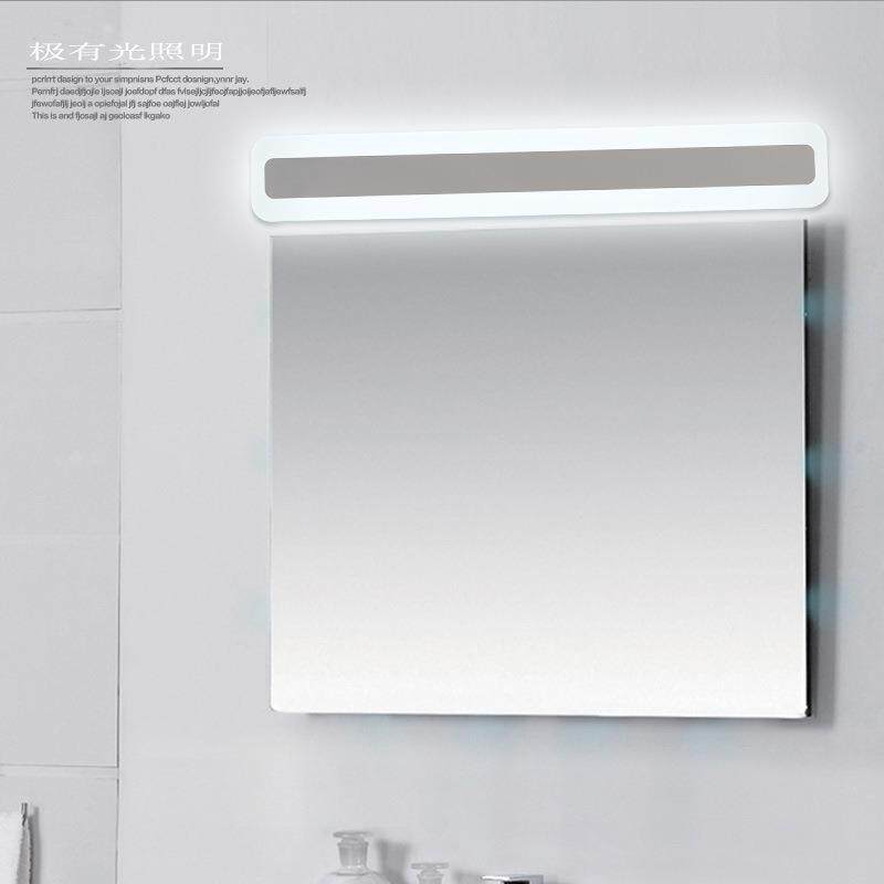 LED镜前灯亚克力平镜用防水高亮度浴室卫生间化妆镜子灯壁灯厂家