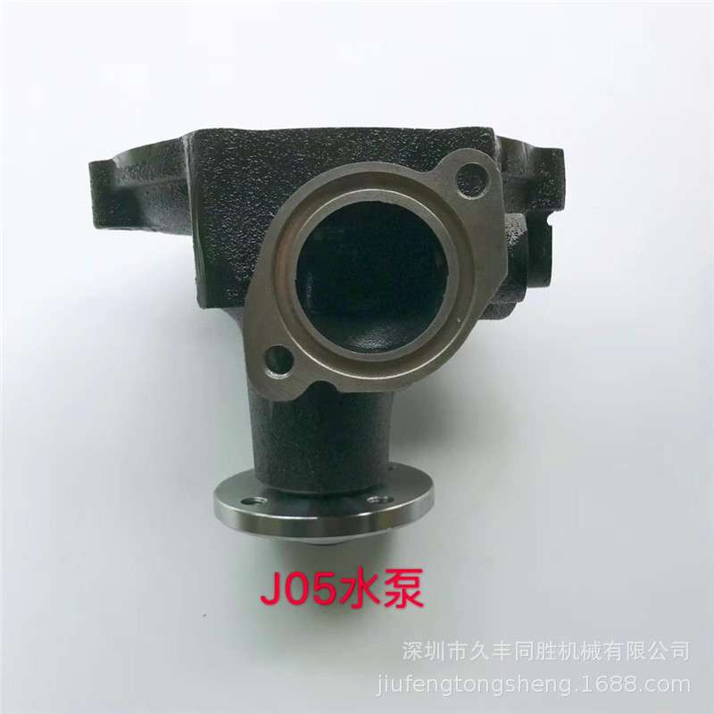 神钢SK-200-8 SK250-8 J05E发动机水泵 发动机配件 挖掘机配件