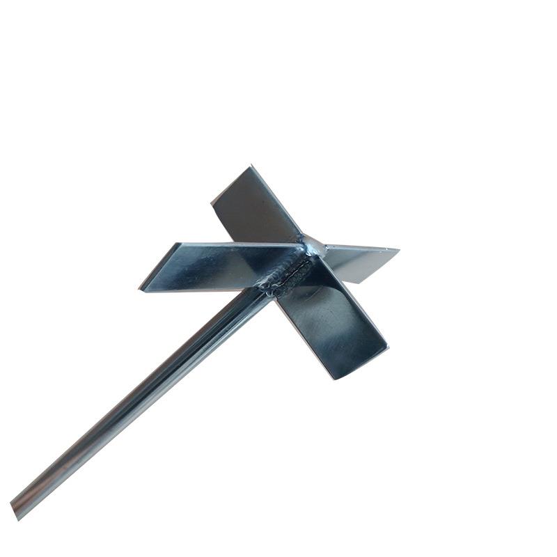 2025新款不锈钢十字搅拌桨316材质耐酸碱腐蚀实验室 搅拌机桨叶