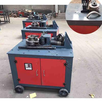 数控电动钢管弯管机 90度直角空心管方管折弯机 圆管角铁握弯机