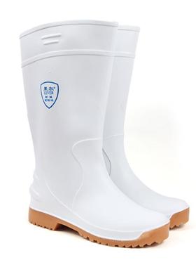 莱尔 SF-11-03 PVC白色长筒雨靴耐酸碱防水防滑高筒食品专用靴