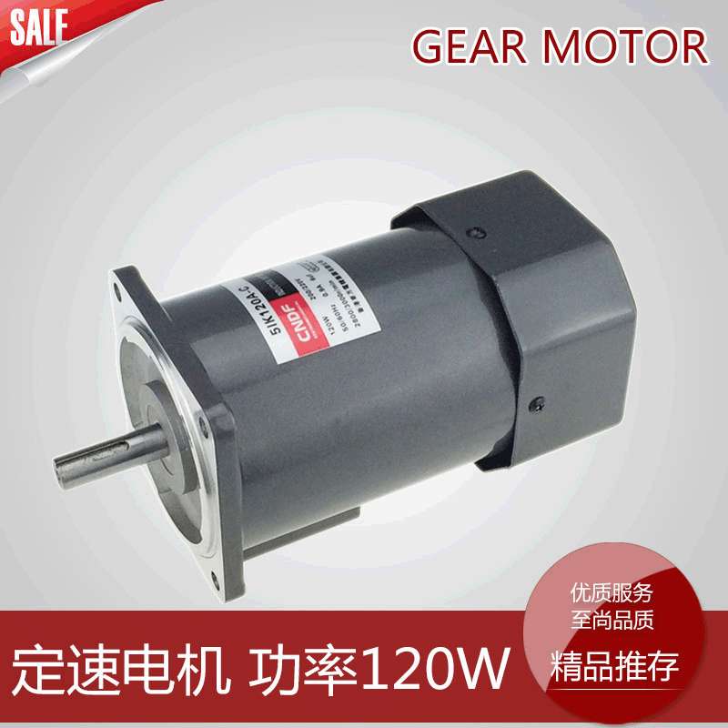CNDF小电机 低速 220V低速小电机5IK120A-C无刷小电机