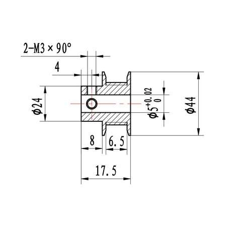 2GT同步带轮 精品铝质80齿同步轮 内孔径5/ 8/12mm 齿宽6.5/9.5