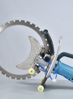 帝一匠S600高频无刷大功率环锯钢筋混凝土切墙机无尘开墙改门窗