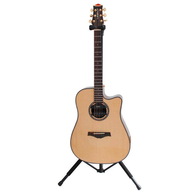 Flanger/弗兰格 吉他重力锁折叠立式支架 民谣电木贝斯吉他支架