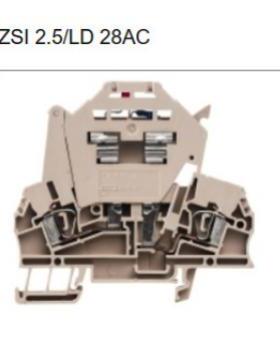原装魏德米勒熔断器型接线端子1616440000 ZSI 2.5/LD 28AC