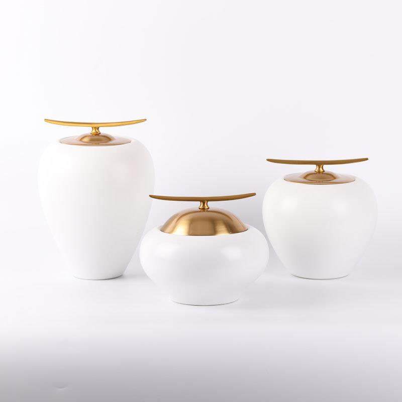 现代新中式陶瓷罐摆件客厅博古架摆设样板房客厅玄关电视柜装饰品,3C数码配件,USB灯,淘宝优惠券,粉丝福利购,淘宝优惠卷