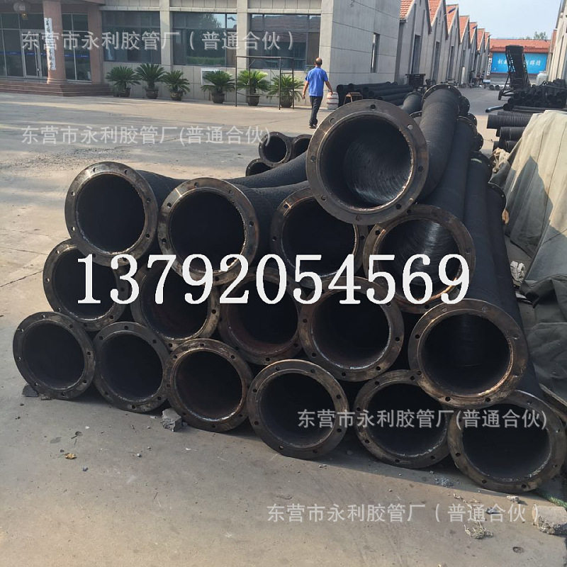 大口径橡胶钢丝管工业用大口径吸排水软管输水吸排污水钢丝管