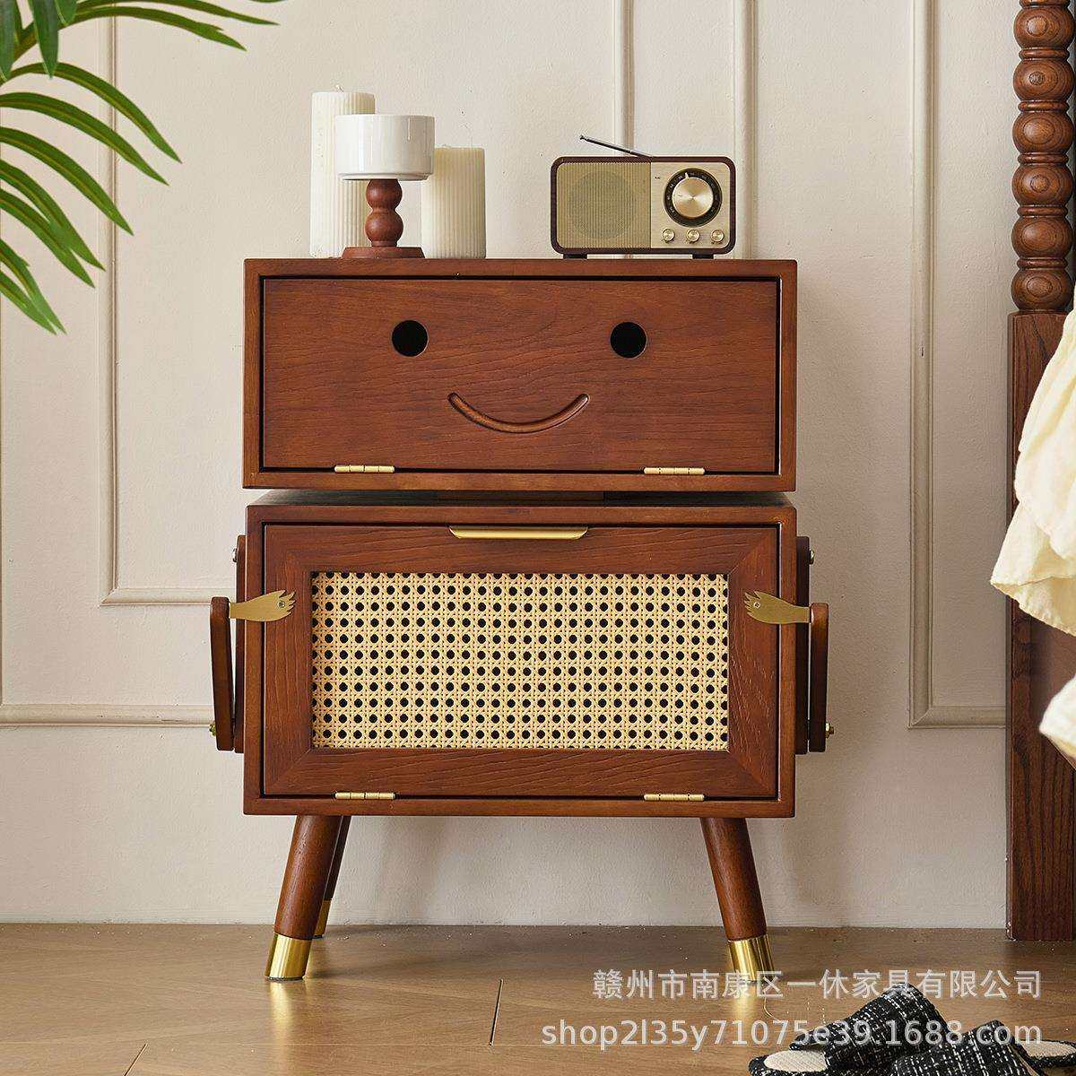 全实木机器人柜北欧现代客厅创意边柜白蜡木收纳置物柜卧室床头柜,电子元器件市场,其它元器件,淘宝优惠券,粉丝福利购,淘宝优惠卷