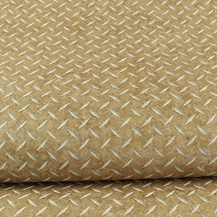 德国进口纯纸壁纸现代简约浅咖色钢板铁艺纹书房酒吧餐厅背景墙纸