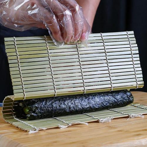 青皮寿司卷帘家用寿司工具竹帘子商用寿司专用竹帘卷寿司卷帘竹帘
