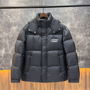 品牌撤柜匈牙利95匈牙利白鹅绒300克羽绒服加厚男女情侣同款外套