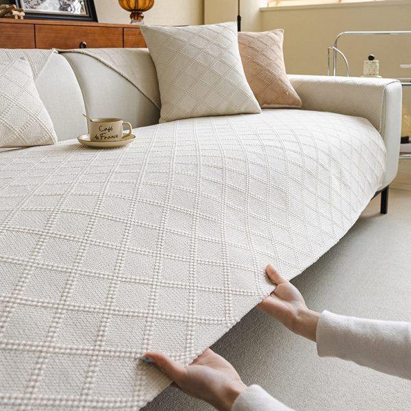 2024新款夏季棉麻沙发垫盖布四季通用坐垫防滑皮沙发套罩沙发垫子,居家布艺,沙发垫,淘宝优惠券,粉丝福利购,淘宝优惠卷