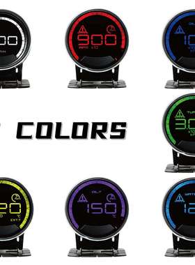 DEFI汽车改装赛车仪表水温表油压油温表电压转速真空涡轮压力赛表