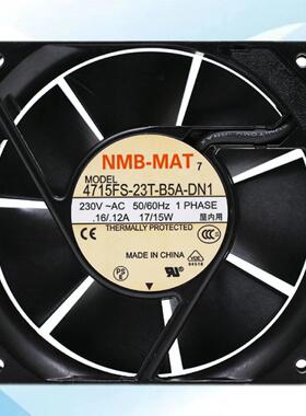 NMB 4715FS-23T-B5A-DN1 230V 0.16A/0.12A 12038交流机柜风扇