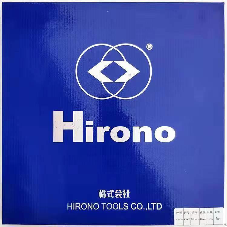 HIRONO博野硬质合金圆锯片铝型材锯切铝管不锈钢冷锯机合金锯片