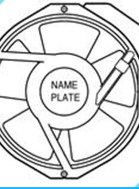 NMB 5915PC-20T-B30-SM0 200V 42/40W 17238 金属铁叶耐高温风扇