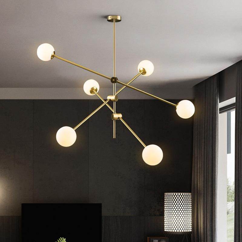 北欧美式极简复古客厅餐厅灯饰后现代铁艺魔豆几何线条异形吊灯,鲜花速递/花卉仿真/绿植园艺,割草机/草坪机,淘宝优惠券,粉丝福利购,淘宝优惠卷