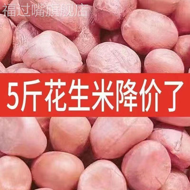 2024年新货10斤花生米生新鲜特级精选生花生白沙花生仁榨油下酒菜