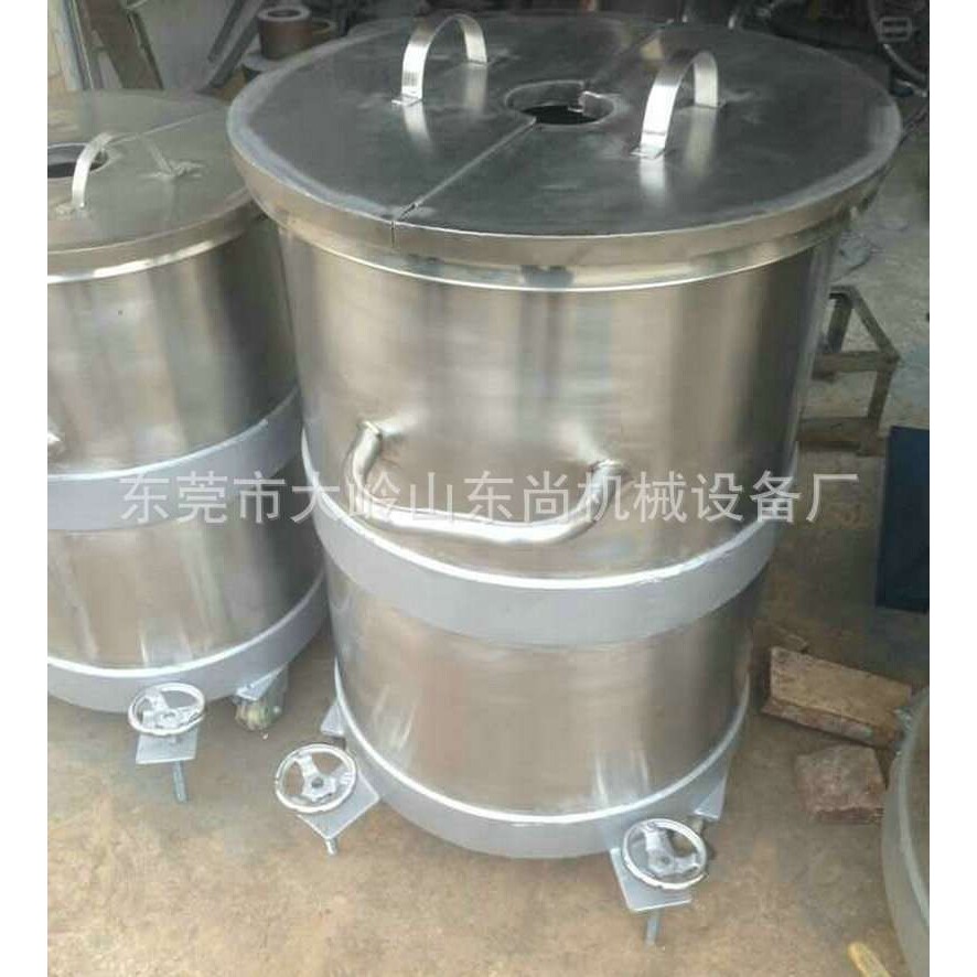 移动不锈钢拉缸  东尚敞口移动不锈钢桶