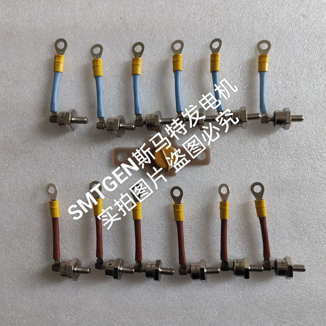 利莱森玛发电机LSA50.2整流器有二级管12只压敏电阻1个散热片2张