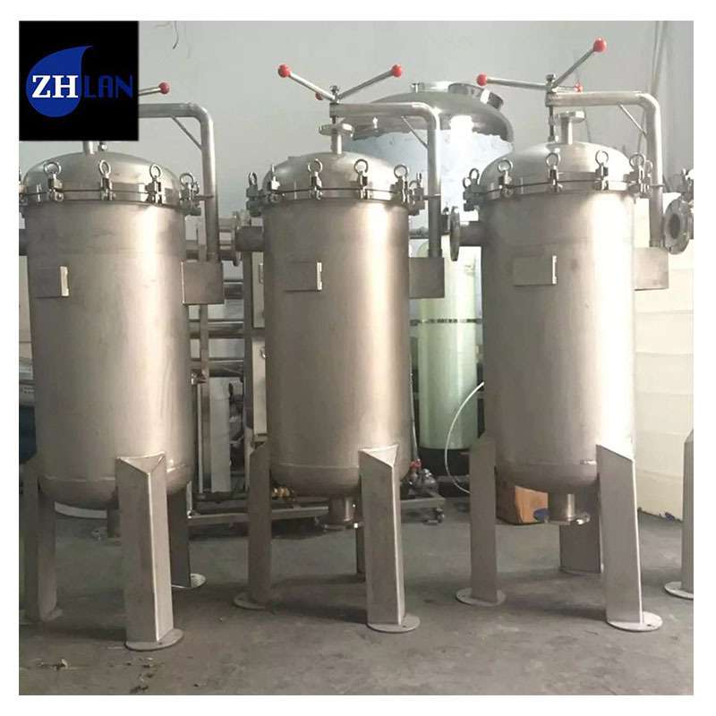 厂家直销 电泳漆袋式过滤器 不锈钢多袋式过滤器饮料生啤袋式过器