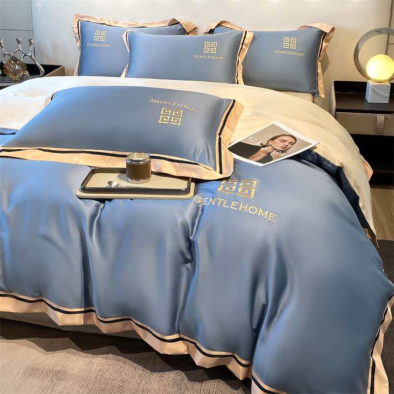 奥地利进口60支兰精天丝四件套a类夏季凉感冰丝床单被套床上用品4