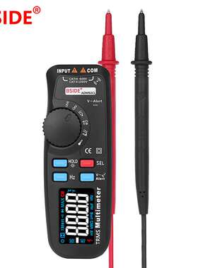BSIDE 万用表数字高精度防烧表维修电工电子式电表ADM92CL
