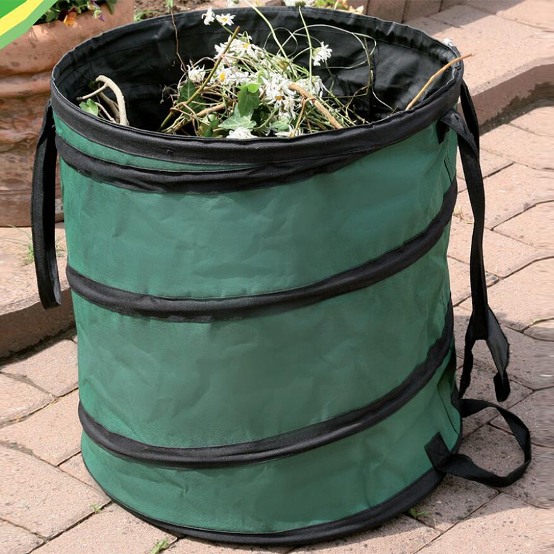 阳台户外花园园林树叶袋野v外植物花草可折叠便携垃圾落叶桶大容
