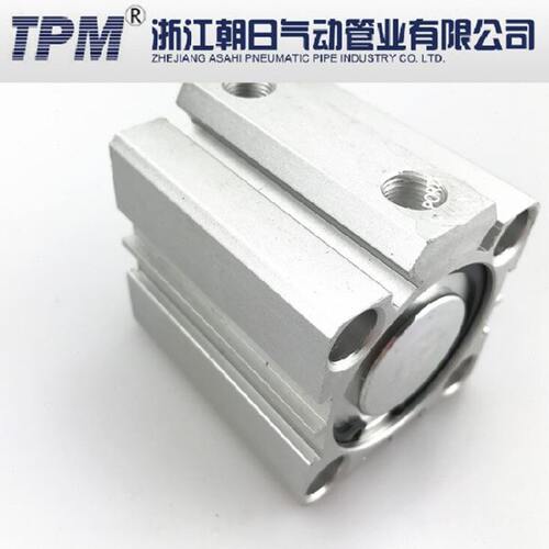 TPM朝日气动TSDA50X50-B-S带磁外牙SDA50X20薄型气缸方形SDA50X10