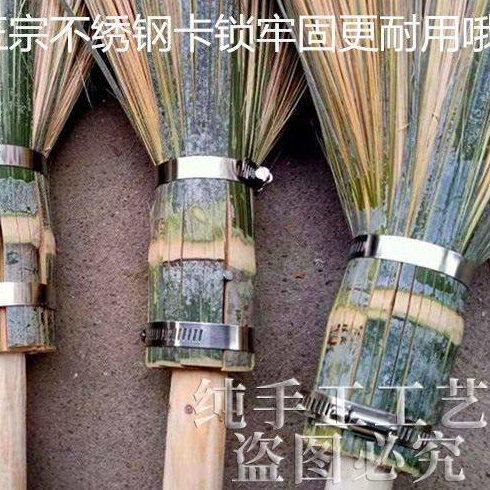 刷子餐饮用手工竹子编洗锅刷工厂学校大食堂大锅用竹刷把加长木把