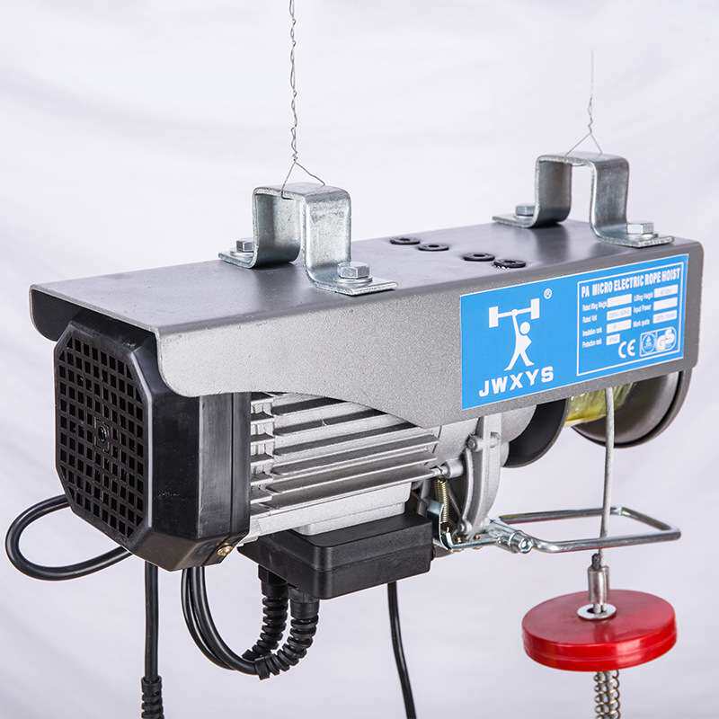 微型电动葫芦220v家用小型吊机卷扬电提升机PA800装修升降起重机