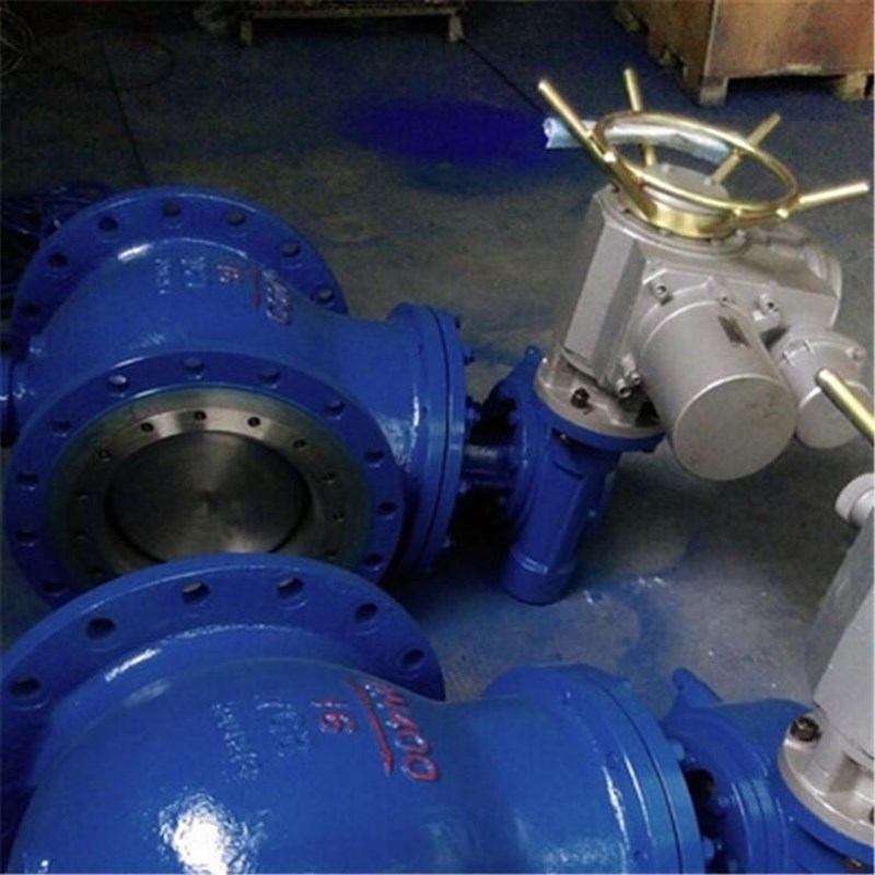 水用上装式偏心半球阀 DYQ940H-4I0C高温上装式电动偏心半球阀