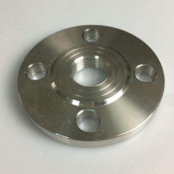 304不锈钢丝扣法兰 不锈钢内螺纹丝口法兰片 DN25 DN40 DN50 100