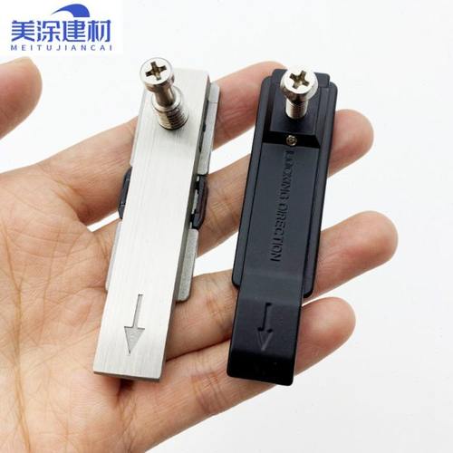 断桥铝合金推拉门锁点74配件不锈钢卡扣螺丝扣厨房阳台玻璃门锁扣